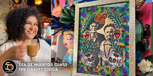 Dia de Muertos Class: Reverse Glass Painted Frame