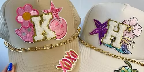 Tween Crafternoon: DIY Patch Hats