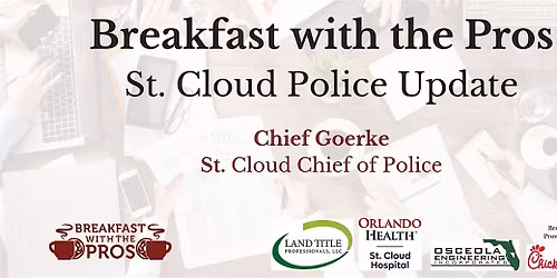 Breakfast with the Pros - St. Cloud Police Update