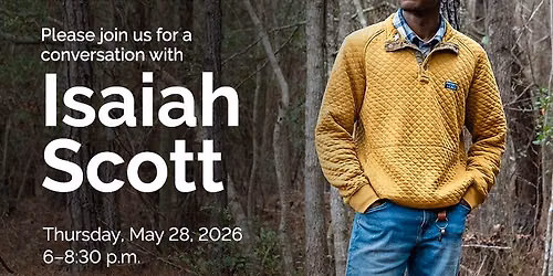 The Cheryl Beth Silverman Memorial Lecture: A Conversation With Birder Isaiah Scott