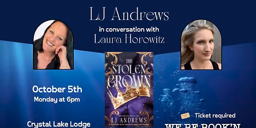 The Stolen Crown Tour: LJ Andrews in conversation with Laura Horowitz