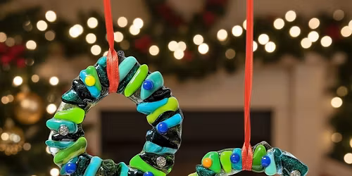 Fused Glass Wreath Hanging or Nightlight Workshop - Novi