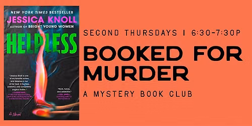 Booked For M**der - A Mystery Book Club (September Pick)