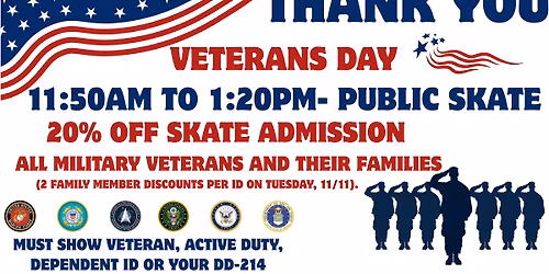 Veterans Day Skate