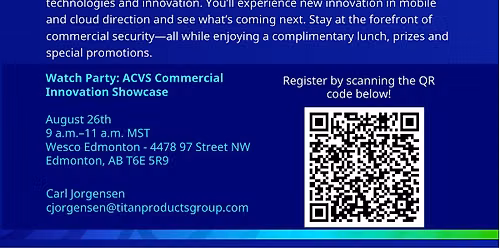 Kantech & Exacq Innovation Showcase - Edmonton Watch party