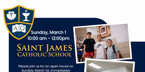 Saint James School Open House