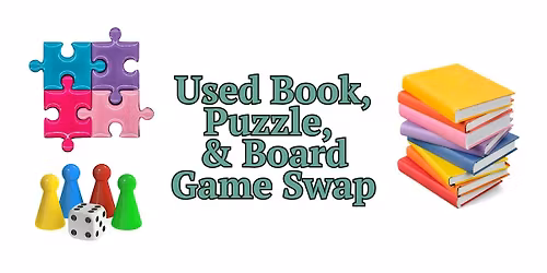 Book, Puzzle, and Board Game Swap