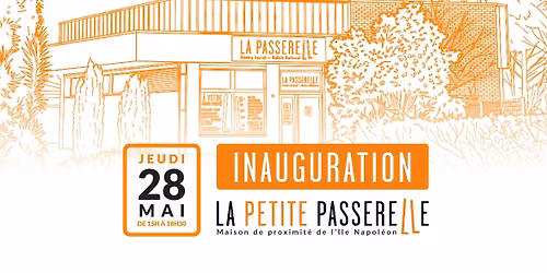 Inauguration de "La Petite Passerelle" : Maison des habitants \u00e0 Rixheim