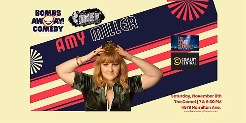 Comedy At The Comet | AMY MILLER
