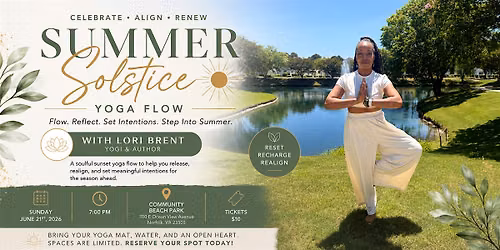 Solstice Flow: Align Into Summer