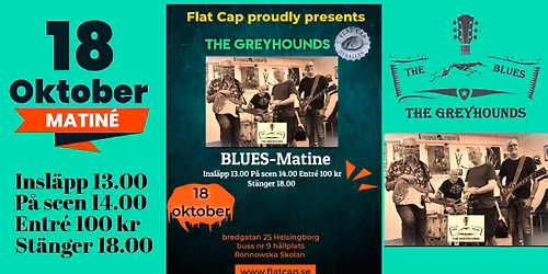 Matiné med The Greyhounds skön bluesrock