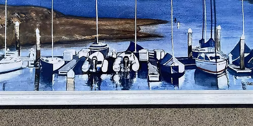 Watercolor on the Water at the Golden Gate Yacht Club, 3 classes, 1 tuition