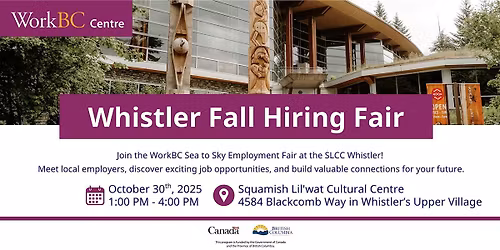 Whistler Fall Hiring Fair
