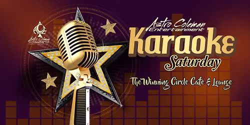 Karaoke Saturday at Winning Circle