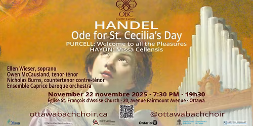 Handel: Ode for St. Cecilia's Day