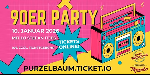 Die Gro\u00dfe 90er Party im Remember Pewsum