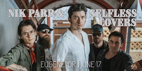 Robert Parker Jr. in The Selfless Lovers with Nik Parr in Eugene, OR
