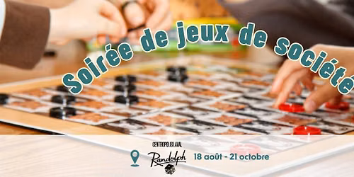 \ud83c\udfb2 Viens jouer avec nous au Randolph de Laval ! \ud83c\udfb2
