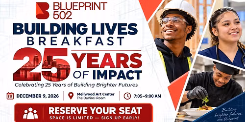 \ud83c\udf89Building Lives Breakfast: 25 Years of Impact