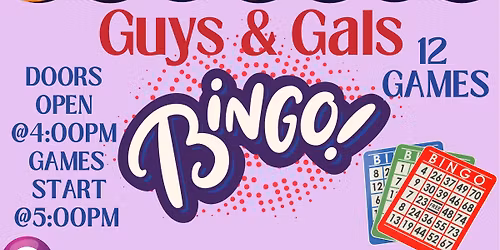 Guys & Gals BINGO
