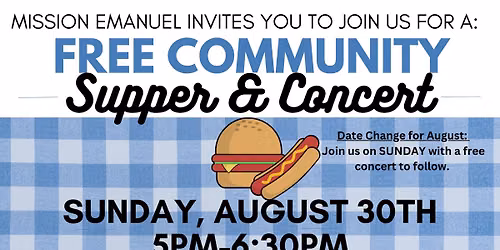 Free Community Supper & Concert