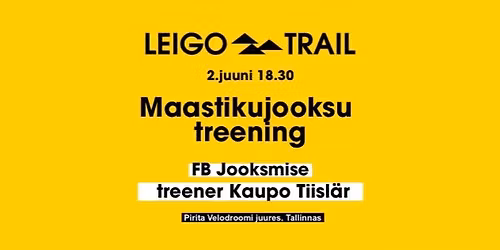 Leigo Trail maastikujooksu treening Pirita metsas