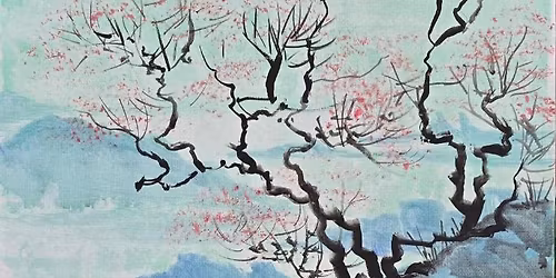 THORNTON CLEVELEYS Paint Night - Dance of the Jade Blosssom