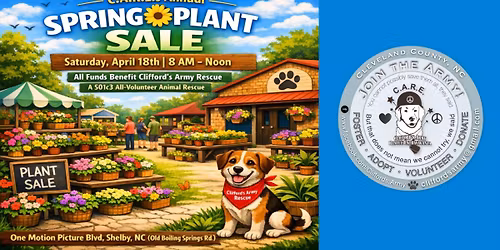 C.A.R.E.'s Annual Spring Plant Sale