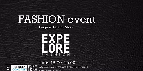 "EXPELORE" fashion show