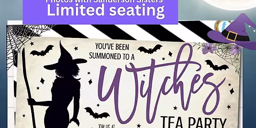 Witches tea party magic show