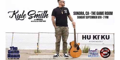 KYLE SMITH - The Game Room - Sept.6th, 2026