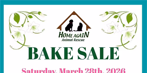 Home Again Bake Sale