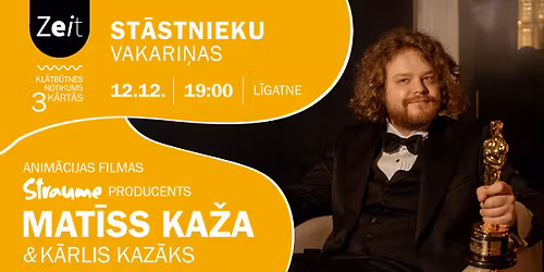 St\u0101stnieku vakari\u0146as ar Mat\u012bsu Ka\u017eu un K\u0101rli Kaz\u0101ku