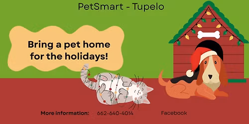 Home for the Howlidays Pet Adoption Event