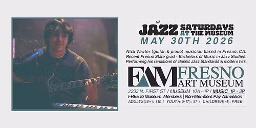 Jazz Saturdays | Nick Vawter\ud83c\udfb8\ud83c\udfb9
