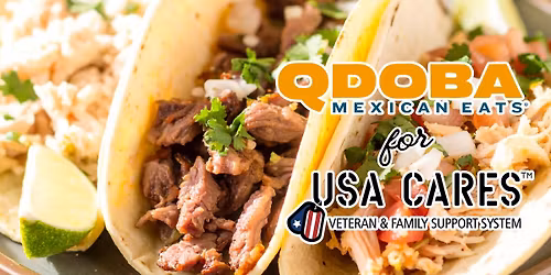 USA Cares x Qdoba