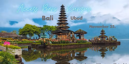 Access Bars Kurzus BALIN