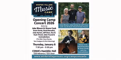 Winter Village Music Camp Opening Camp Concert