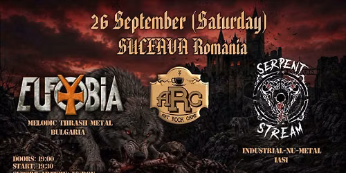 EUFOBIA & SERPENT STREAM - Live at ART ROCK CAFE in SUCEAVA