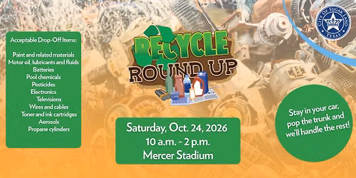 Recycle Round Up: Drive-Up and Drop-Off