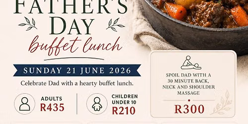 Father\u2019s Day Buffet Lunch