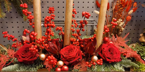 Workshop Kerstbloemstuk