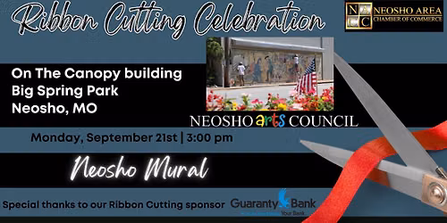 Ribbon Cutting Celebration - Neosho Mural