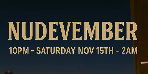 NUDEVEMBER 2K25