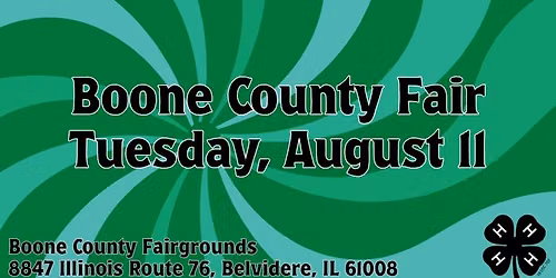 Boone County Fair 4-H Shows (Tuesday)