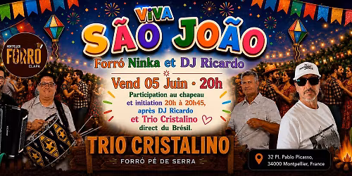 BAL br\u00e9silien Forr\u00f3, Trio Cristalino et DJ Ricardo John \ud83c\udde7\ud83c\uddf7