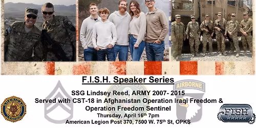FISH Speaker Series #90 with Lindsey Reed