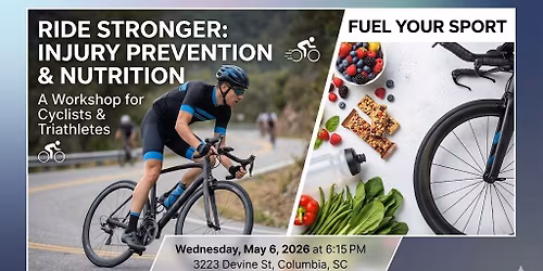 Ride Stronger: Injury Prevention & Nutrition for Cyclists & Triathletes 