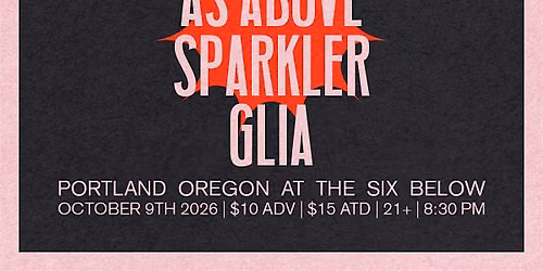Porch Kiss with As Above and Sparkler + Glia