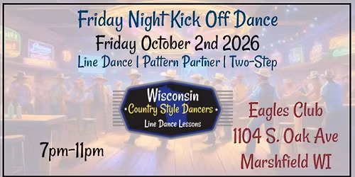 Marshfield | Friday Night Kick Off Dance